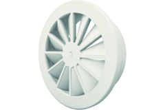 Swirl diffuser 250 mm diameter with screw fixing - mixed colour RAL 9016